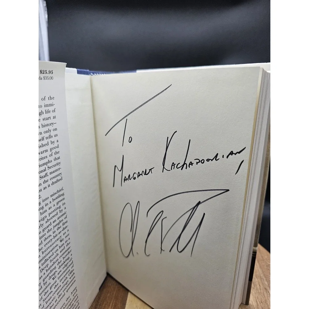 Colin Powell Hand Signed Autographed Book - My American Journey, HC  1st Edition